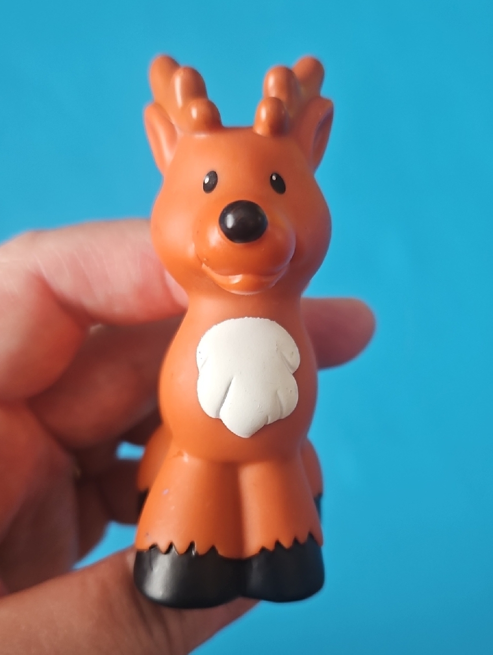 Fisher-Price Little People Reindeer Christmas figure
